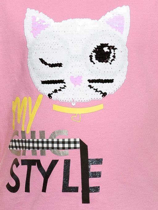 Уценка PELICAN GFT3220/2 футболка для девочек  фото 3