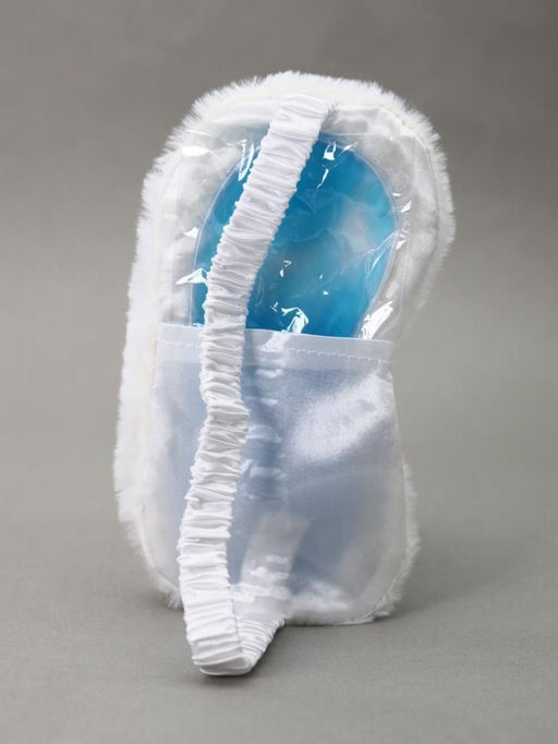 Маска для сна гелевая "Soft dreams", white