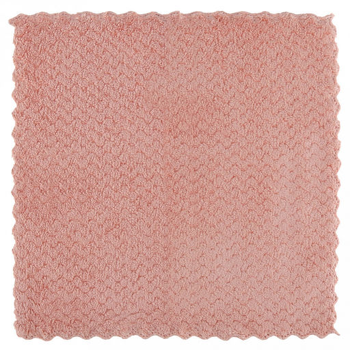 Салфетка для уборки 25х25см "Уборщик", микрофибра, набор 5шт (Китай)