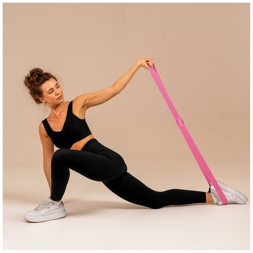 Набор из 3 петель для фитнеса ONLYTOP: нагрузка 18, 27, 36 кг, 204×4 см