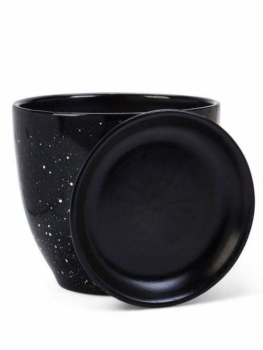 Горшок для цветов Гранит, керамика, с поддоном, набор 4 шт.: 400 мл, 1 л, 2.5 л, 5 л - Simaland фото 3