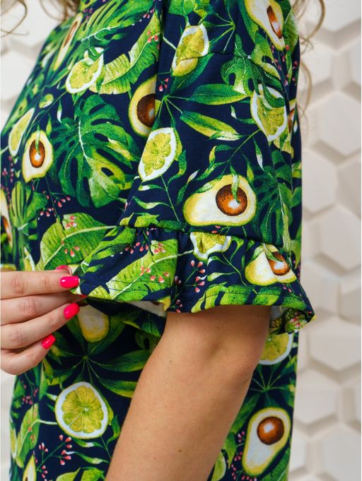 Мальта пижама женская (темно-синий) - Lovetex фото 8