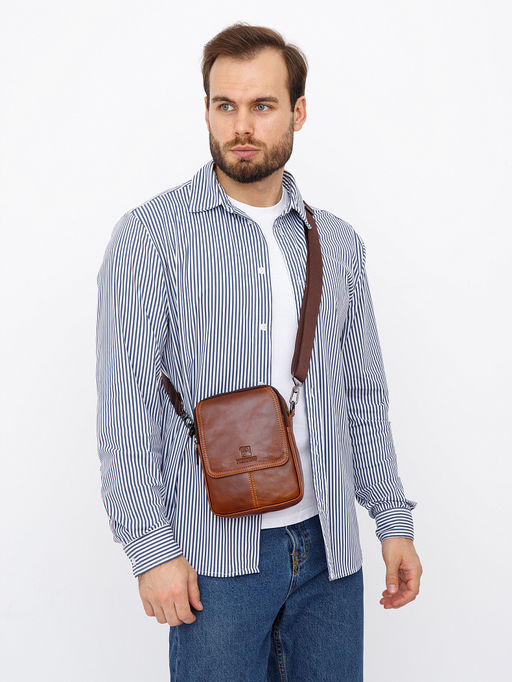 Сумка  8613S brown Fuzhiniao