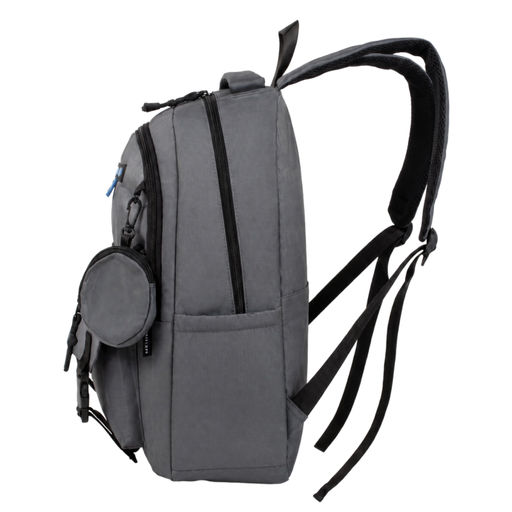 Рюкзак MERLIN W813 серый  фото 2