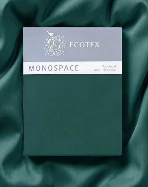 Простыня 150х215 Моноспейс темно-бирюзовый - Ecotex фото 8