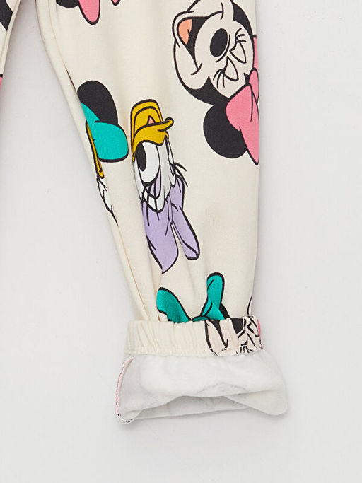 Beli Lastikli Minnie Mouse Bask?l? K?z Bebek E?ofman Alt - Waikiki фото 2