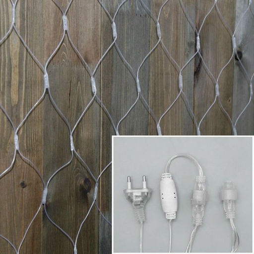 Светодиодная сеть (220в,3х2м, белая, 320 ламп) - Family фото 5