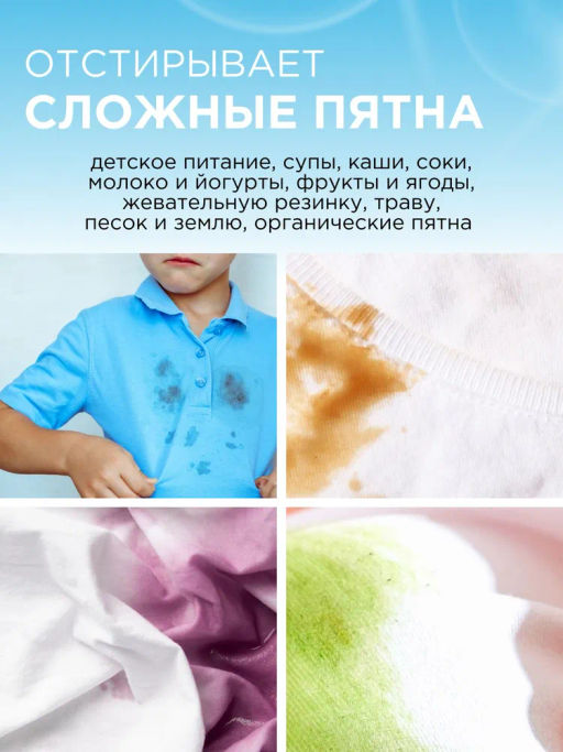 Гель для стирки детского белья, 1л SYNERGETIC