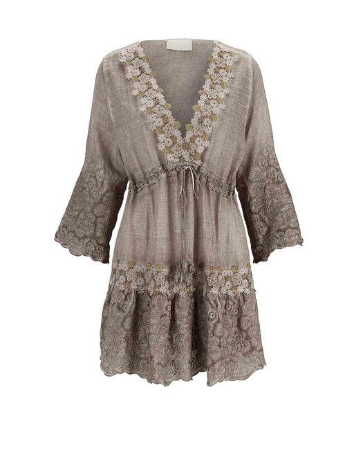 Туника, серая - Ashley brooke фото 2