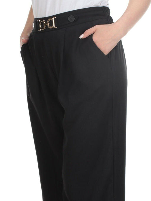 KD-1053 BLACK Брюки женские - Фабричный китай фото 4