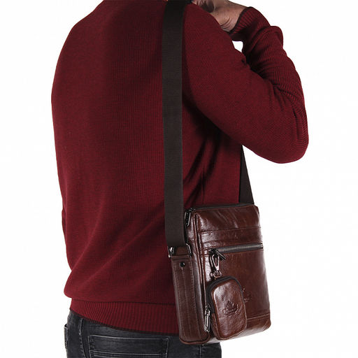 Сумка 6881-2Z brown Zinimxs