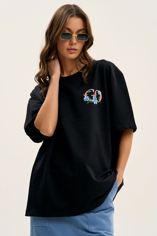 Футболка GO F1001V/40-02.164-170 черный - Pirs фото 5