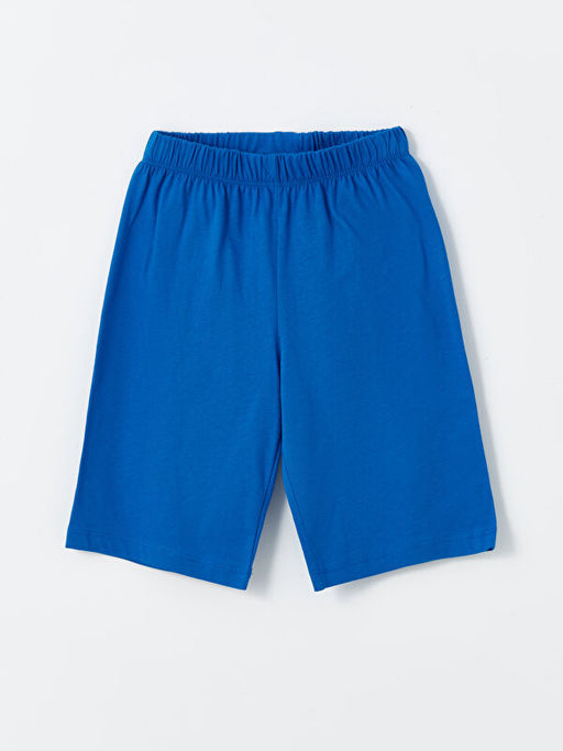 Beli Lastikli Basic Erkek ?ocuk Pijama ?ort