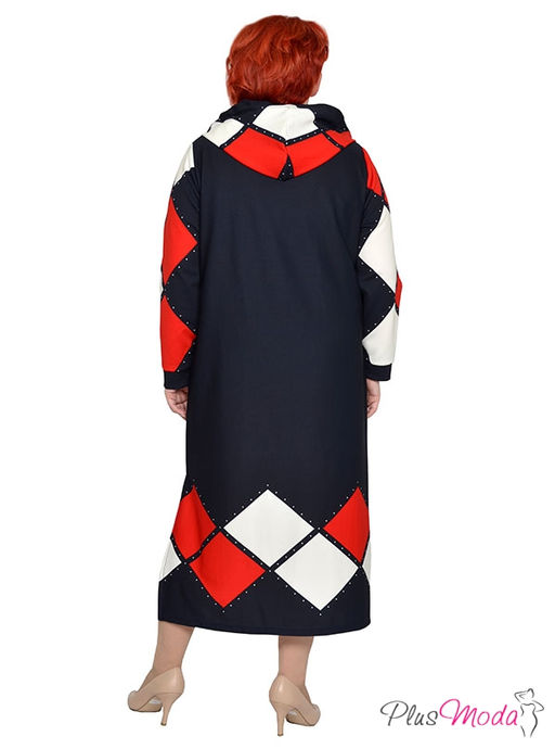 Платье Модель №1722 размеры 44-84 - Plusmoda фото 6