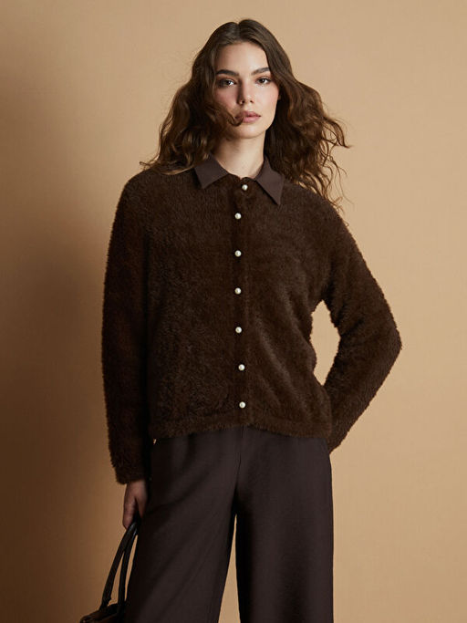 Bisiklet Yaka Kad?n Triko H?rka