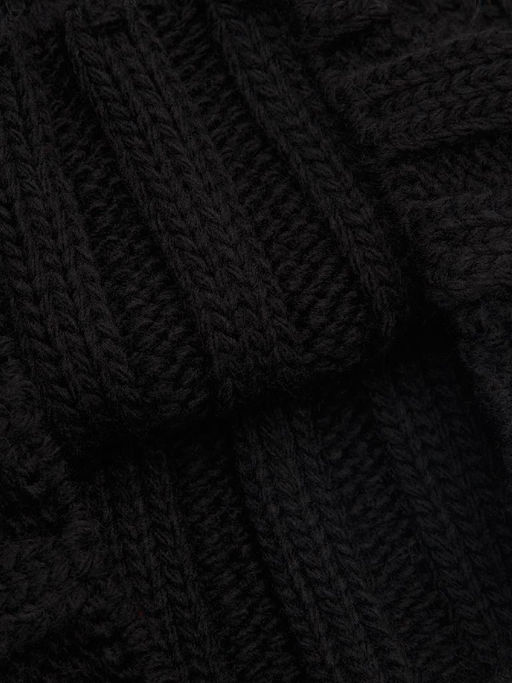 Шапка жен. шерсть+акр LB-BR55049 black - Labbra фото 4