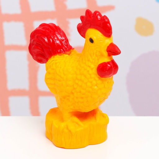 Игрушка-пищалка для купания в ванне Животные, 10 шт., резиновые, 10 см - UzToy фото 3