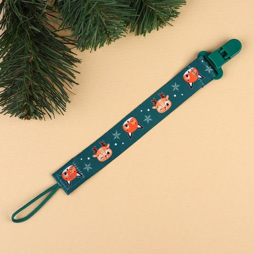 Держатель для пустышки Крошка Я Лесные друзья, на ленте  фото 2