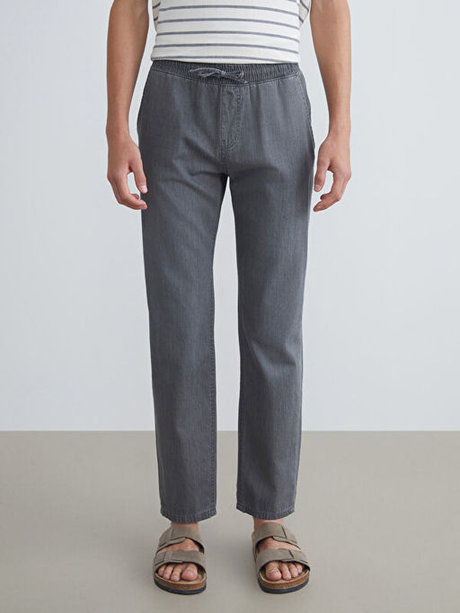 Straight Fit Erkek Jean Pantolon