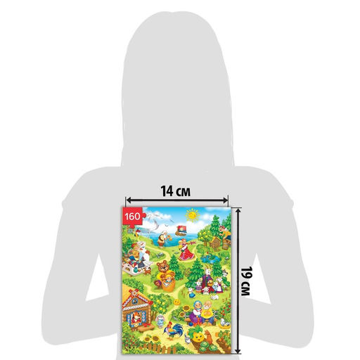 Пазл детский Сказки, 160 элементов - Puzzle time фото 4