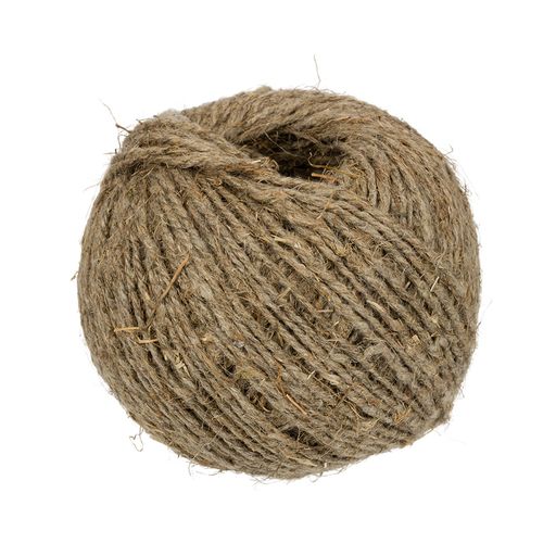 Шпагат льняной ШЛ3 100% лён 1.4 мм 109 я 100 м суровый