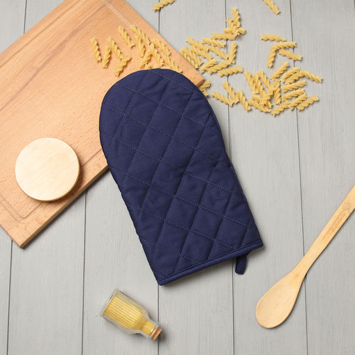 Варежка-прихватка Этель Kitchen цв.синий, 15х28см,саржа, 100% х/л  фото 7