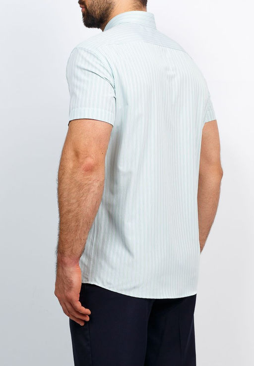 Сорочка мужская короткий рукав GREG 141/109/526/Z/b/1  фото 6