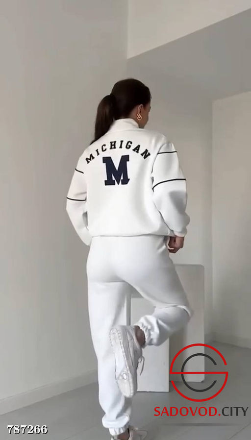 Женский спортивный костюм двойка - Bruno фото 4