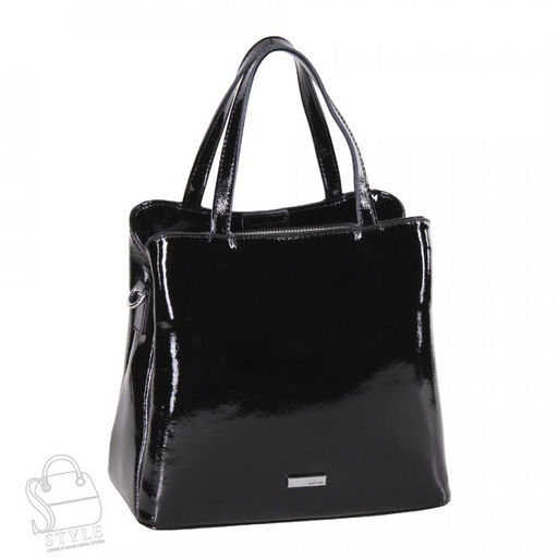 Сумка женская кожаная 98283 black Velina Fabbiano-Safenta