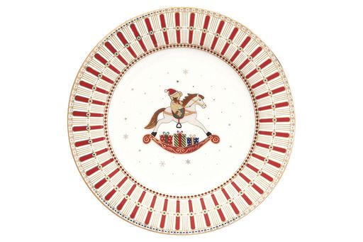 Набор десертных тарелок Полярный экспресс, 19 см, 4 шт - Easy life фото 2