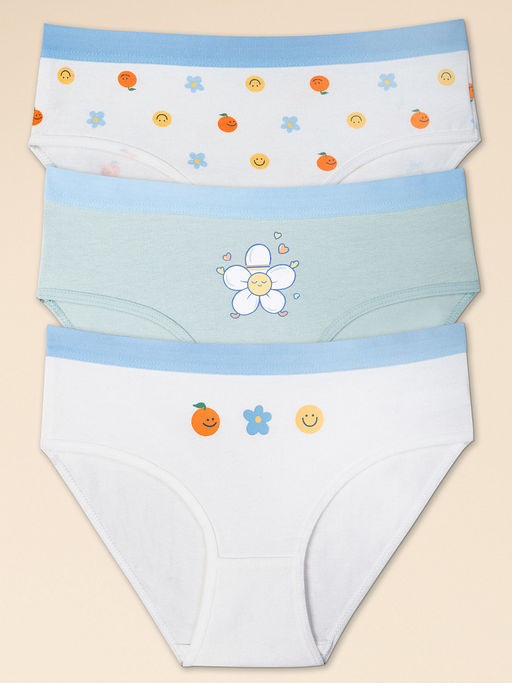 GULB3352(3шт. в упаковке) Трусы для девочек