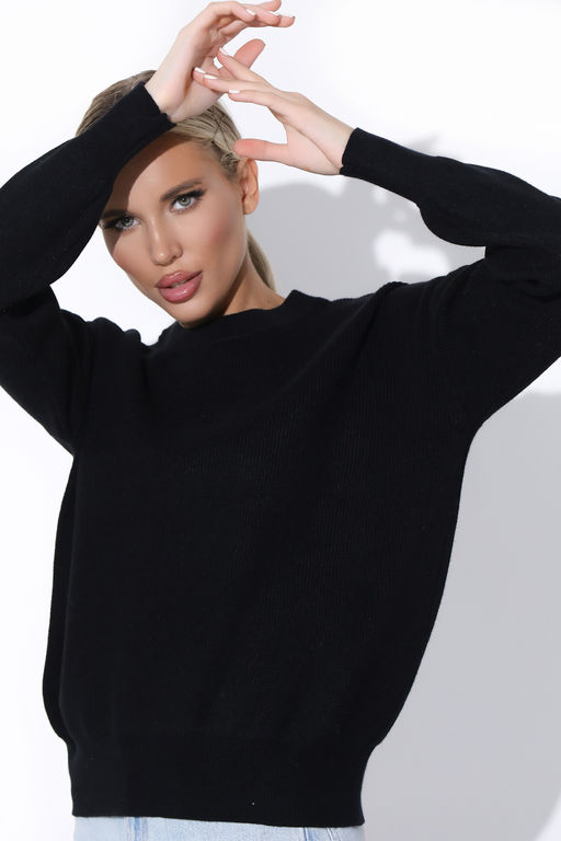 Пуловер Филадельфия (черный) - Эльза фото 3