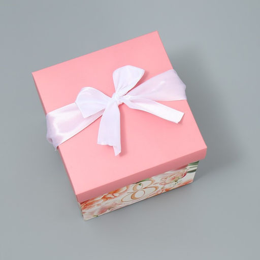 Коробка складная С 8 марта, 15 х 15 х 15 см - Дарите счастье фото 2