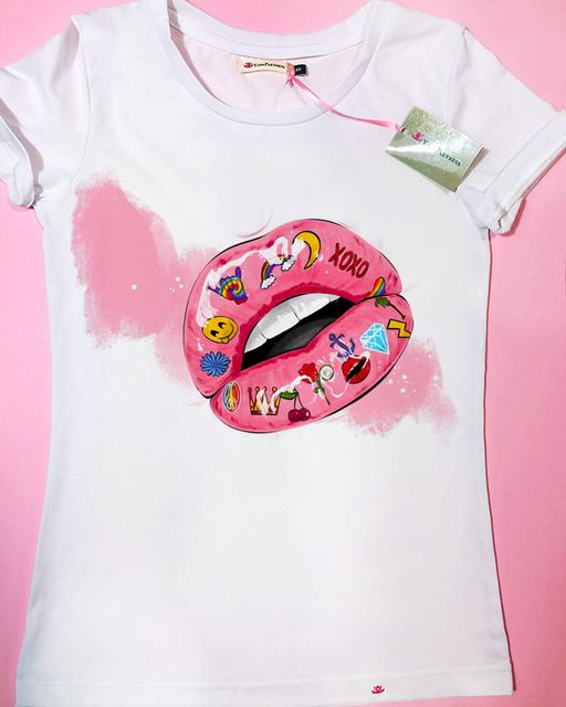 Эксклюзивная футболка Yana Pletneva упаковка плотный Zip пакет!