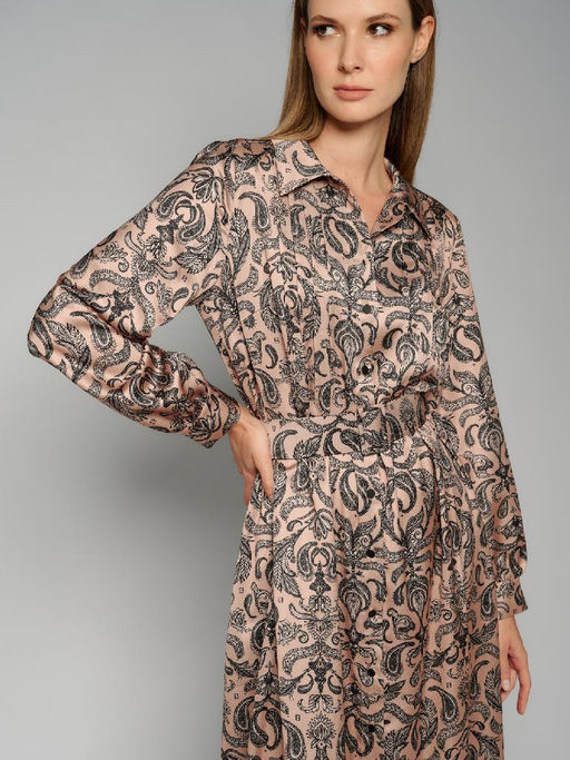 Платье женское 12411-35147 multicolor-beige - Eleganzza фото 4