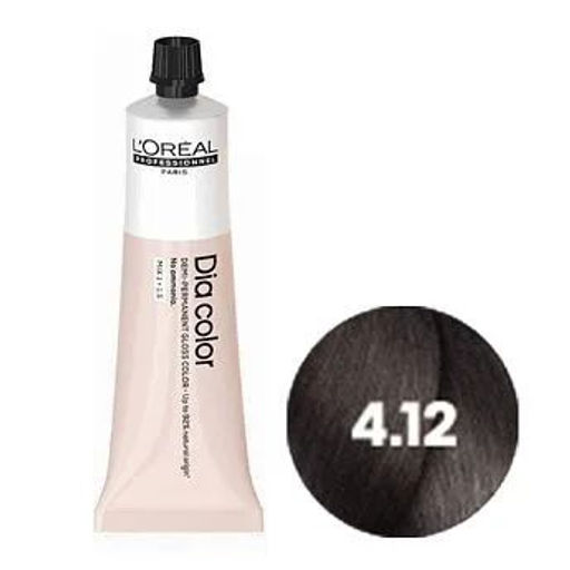 Dia color 4.12 Шатен краска-блеск без аммиака, 60 мл Loreal