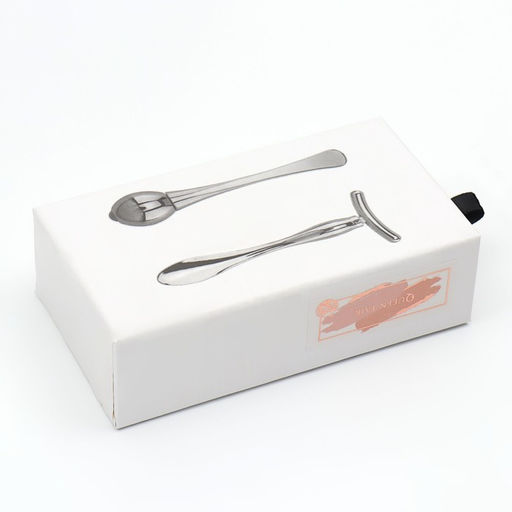 Набор массажёров для лица и зоны декольте, 2 шт, цвет золотистый - Queen fair фото 2