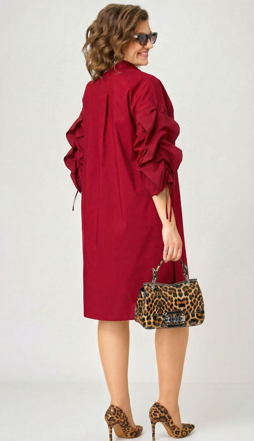 Платье EVA GRANT 7102 красный