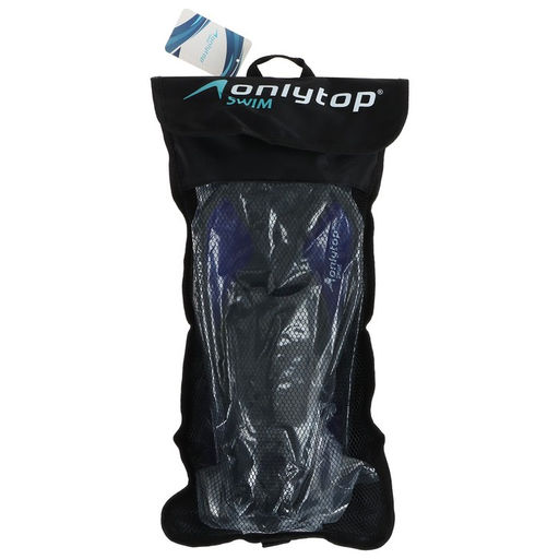 Ласты для плавания ONLYTOP, р. 36-37, цвет чёрный/синий