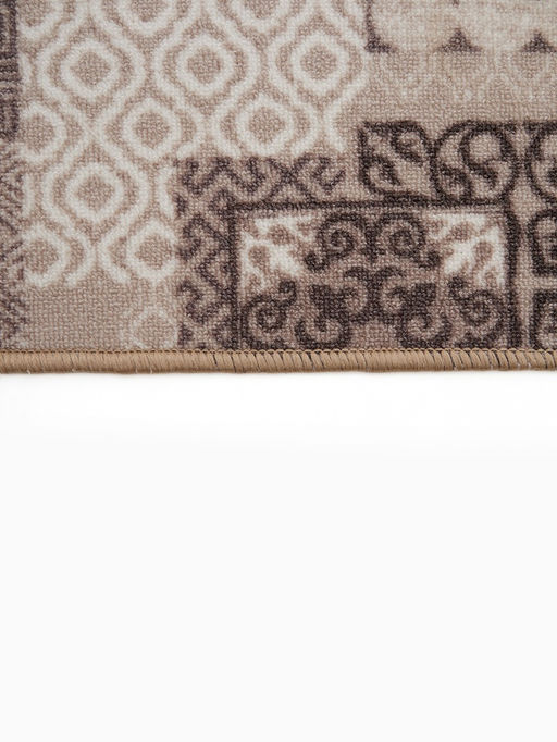 Палас прямоугольный «Витебские ковры», размер 200×400 см, коричневый