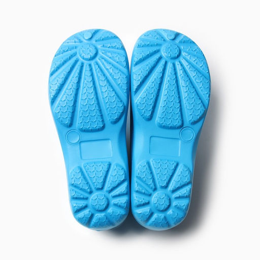 Галоши женские «Лаура» цвет василёк, размер 41