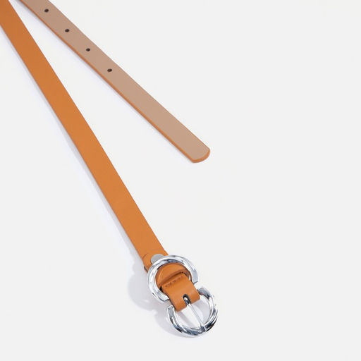 Ремень женский, ширина 1,5 см, винт, пряжка металл, цвет рыжий - Simaland фото 2