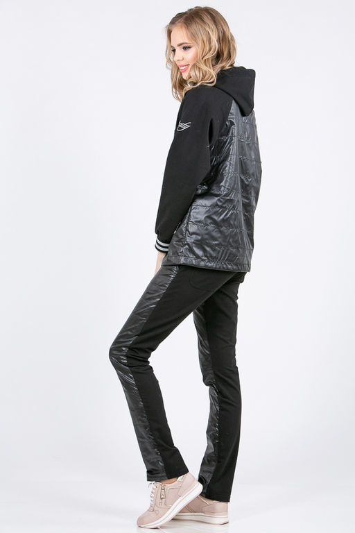 БРЮКИ М-406 ЧЕРНЫЕ - А+б коллекция фото 2