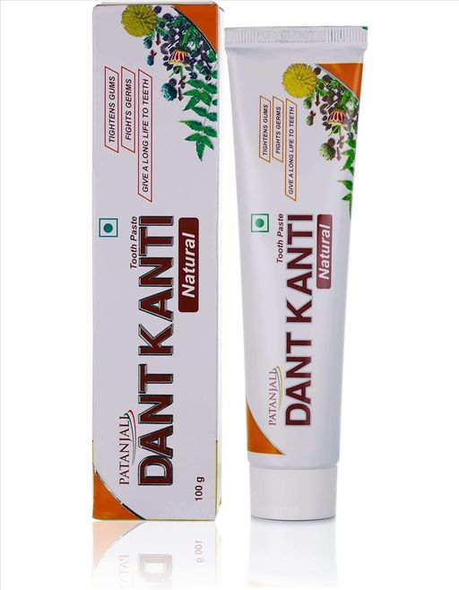 Аюрведическая зубная паста PATANJALI 100 г.  фото 2