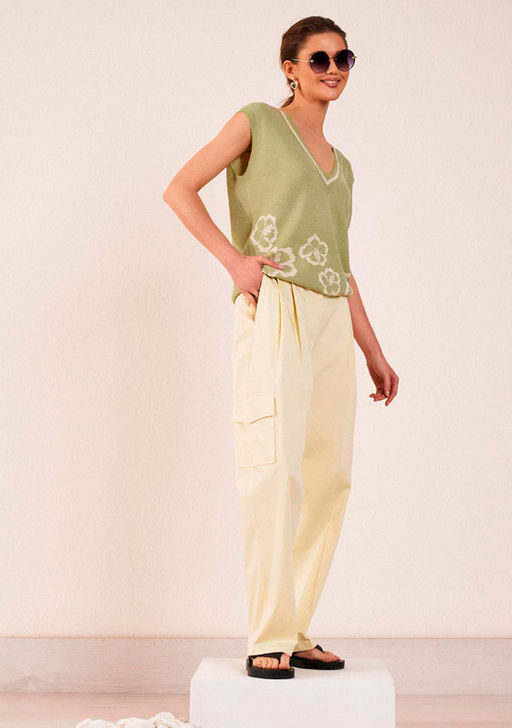 SR23-29 брюки женские желтый - Mozart фото 5