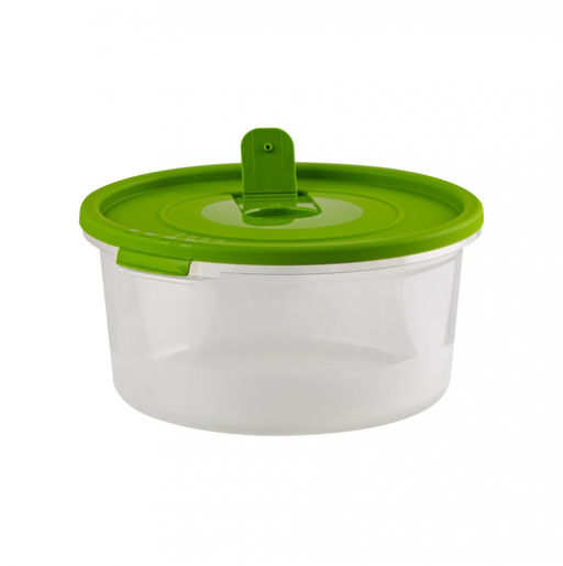 Контейнер для СВЧ "Смайл" 1,6л круг.с клап. арт.С522