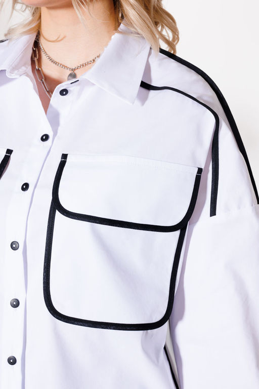 Блуза KOKOdea 4.12-Р белый  фото 3