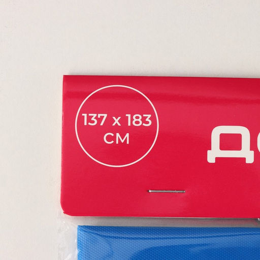 Скатерть на стол Доляна Праздничный стол, 137183 см, цвет синий  фото 5