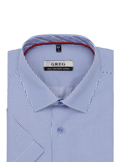 Сорочка мужская короткий рукав GREG 221/201/45018/Z/1p  фото 3
