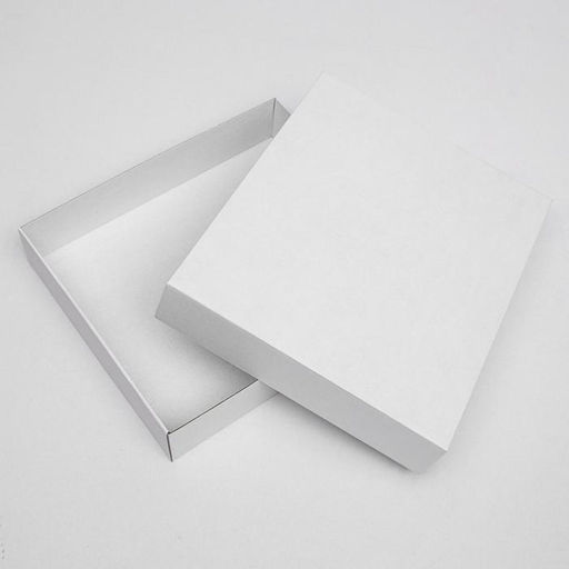 Цена за 5 шт. Коробка сборная без печати крышка-дно белая без окна 37 х 32 х 7 см - Simaland фото 2